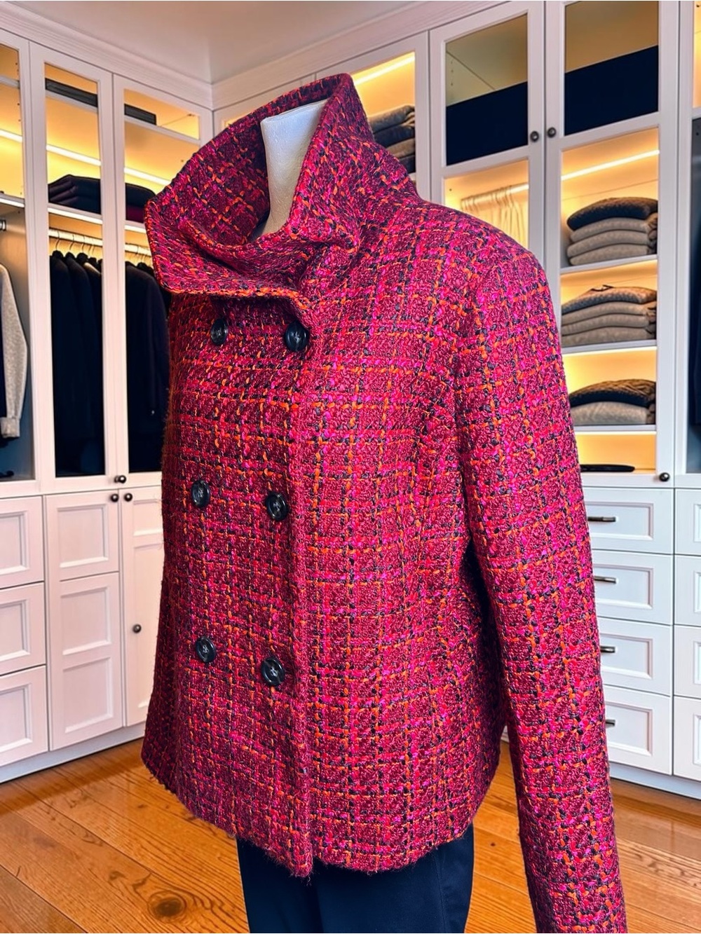 Talbots Red Tweed Wool Blend
Jacket Size 14 - Picture 3 of 16